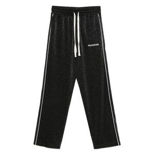 Cole Buxton Black Trousers - Track Pants Men